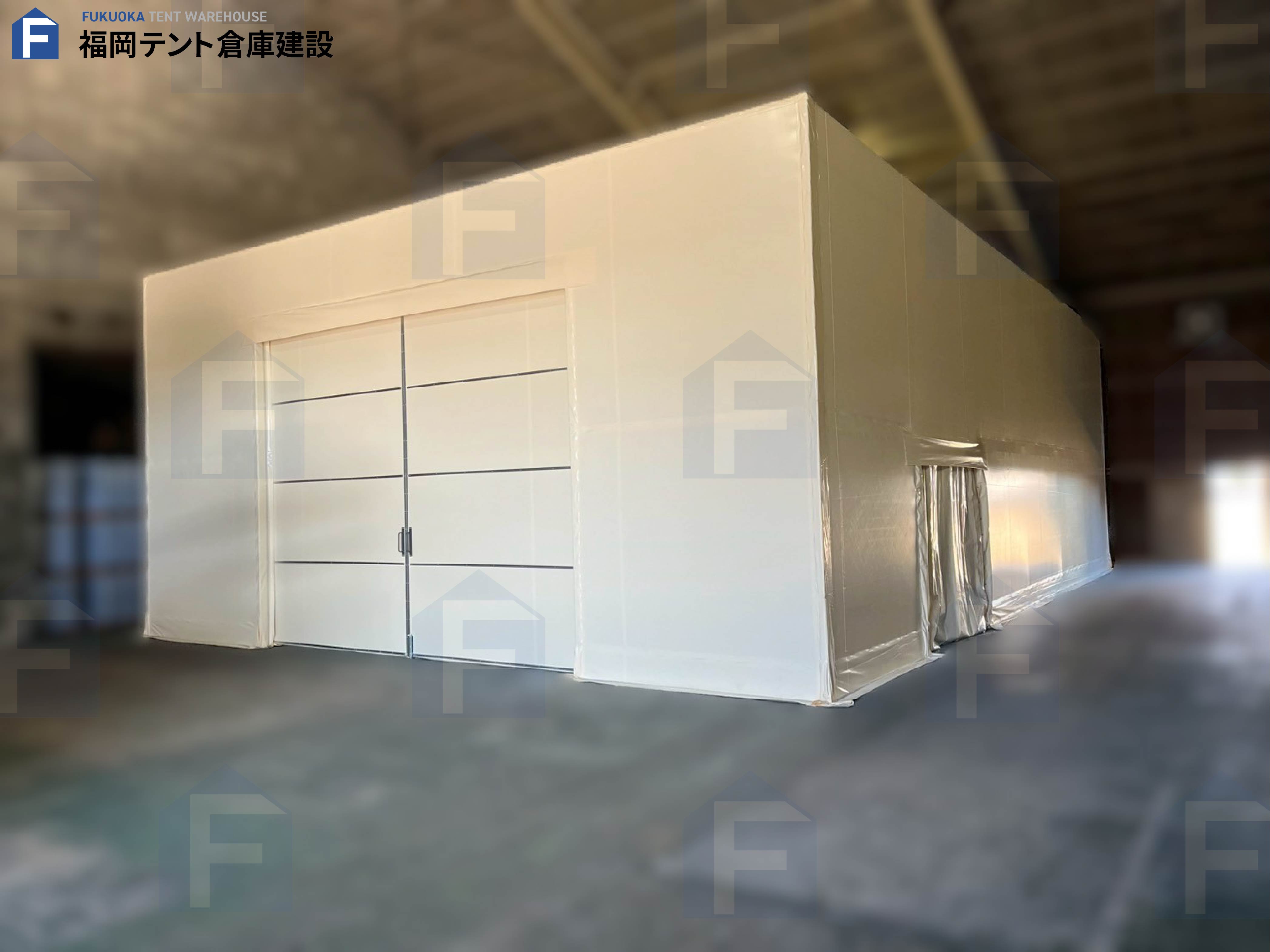 ブース設置で空調効率・作業効率UP↑！ブースを設置しました！　｜福岡県