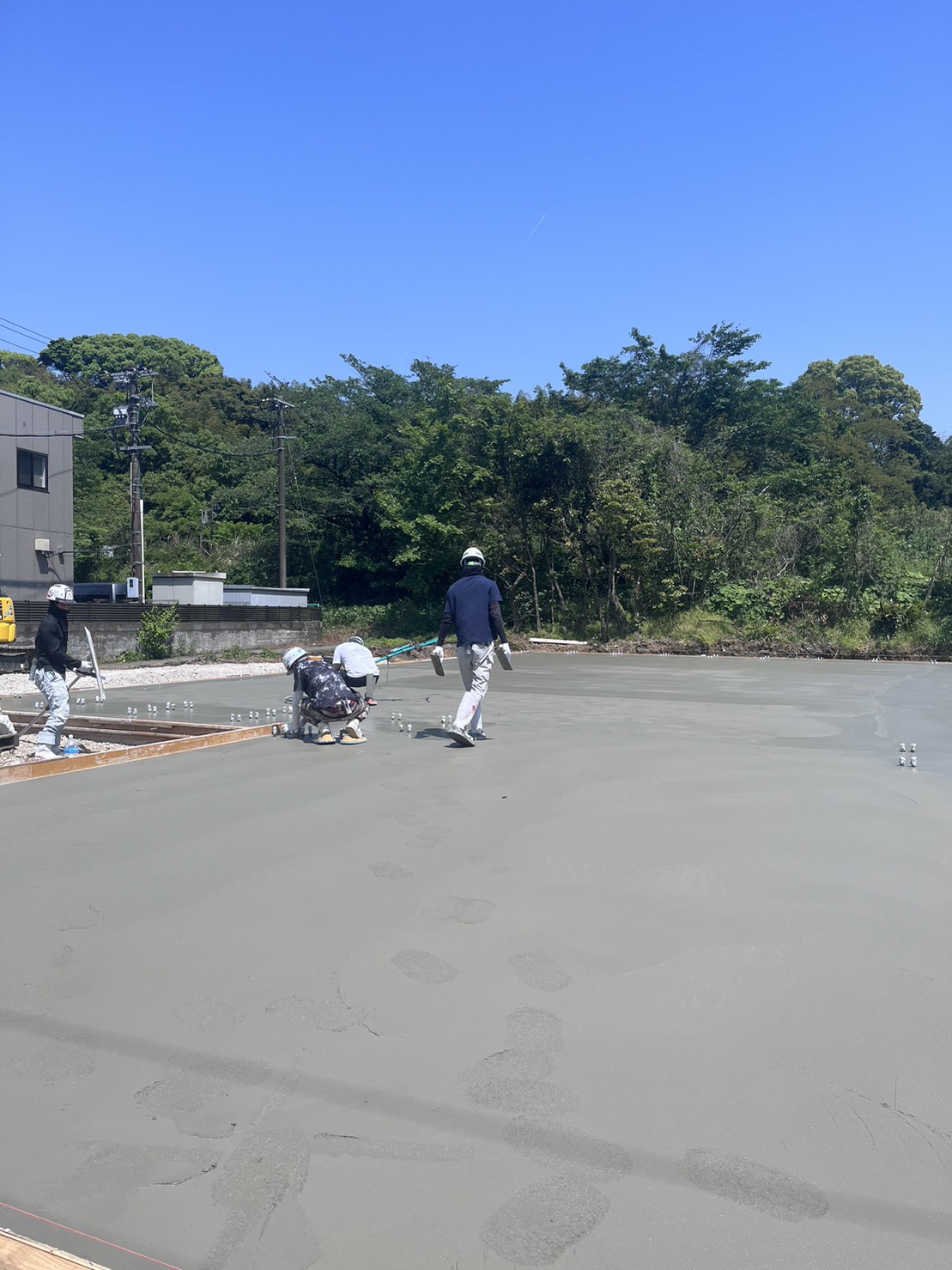 基礎工事の進め方